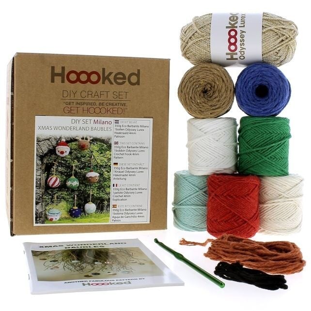 Hoooked Haakpakket Christmas Balls
