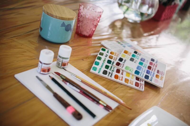 penselen porselein schilderen