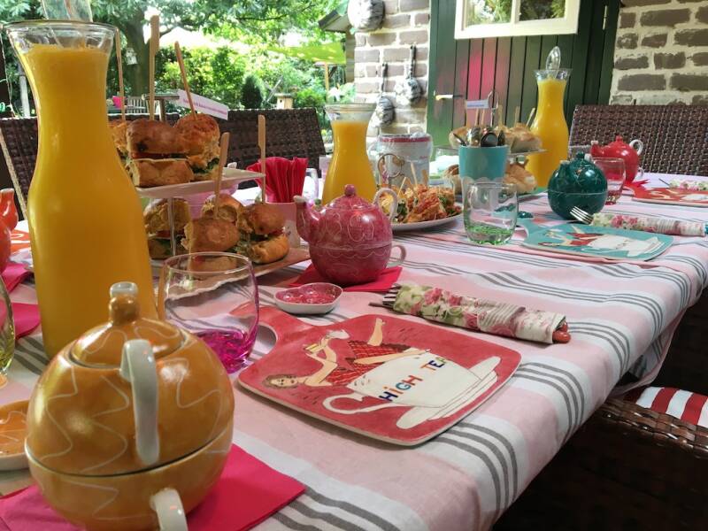 High Tea Tuinkamer Yvonne