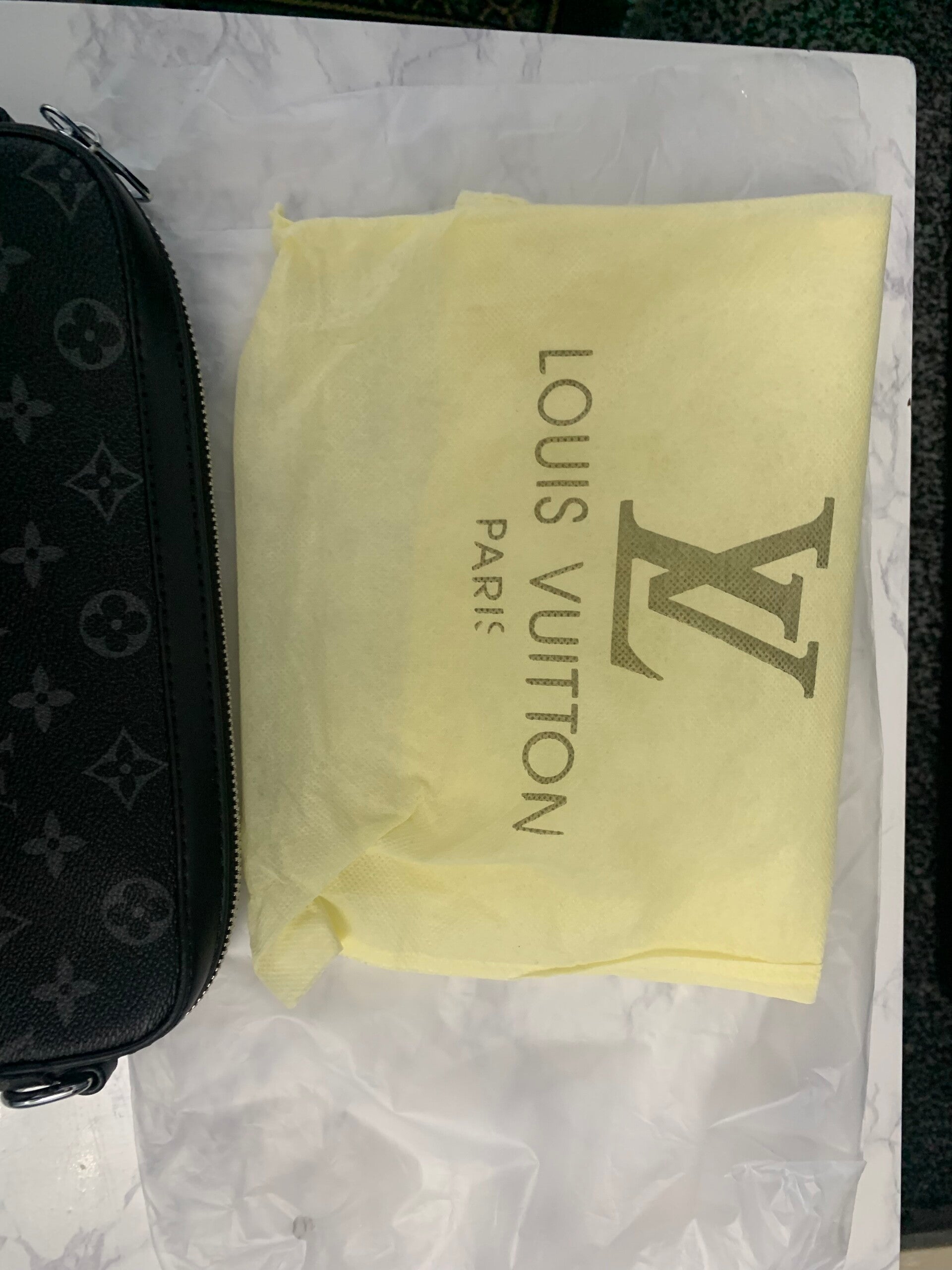 LV Monogram Eclipse Trio Messenger Bag