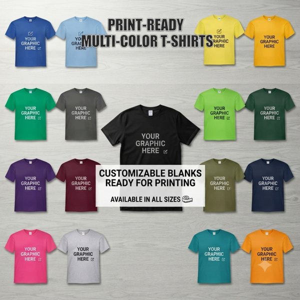 T-shirt with a choice of color to your liking Scan QR CODE