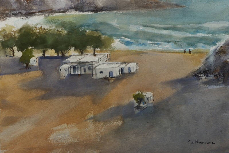             33 x 47 Πάτμος, παραλία ψιλή άμμος 