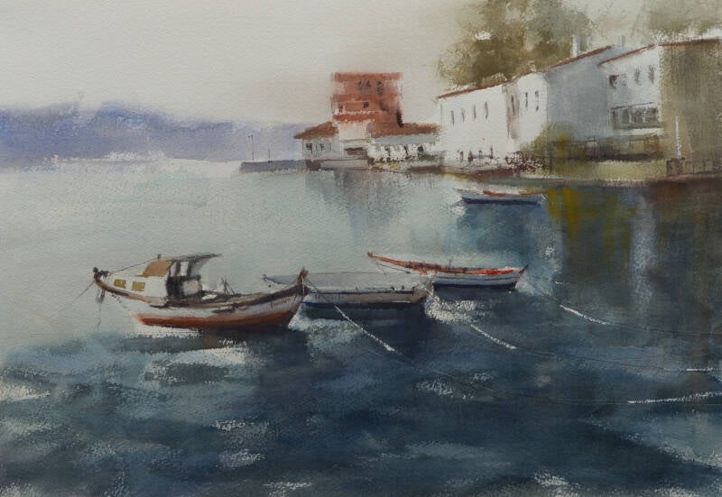            35 x 50 Φθινοπωρινό απόγευμα
