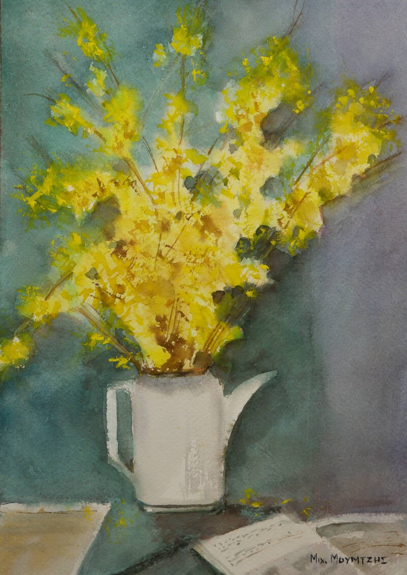 Forsythia, 26x36