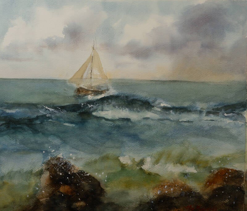 36 x 42  Waves