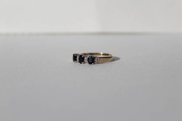 Julia - sapphires and diamonds