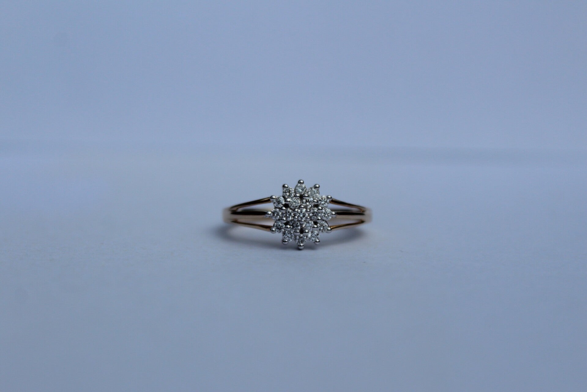 Jolie - Diamond cluster ring