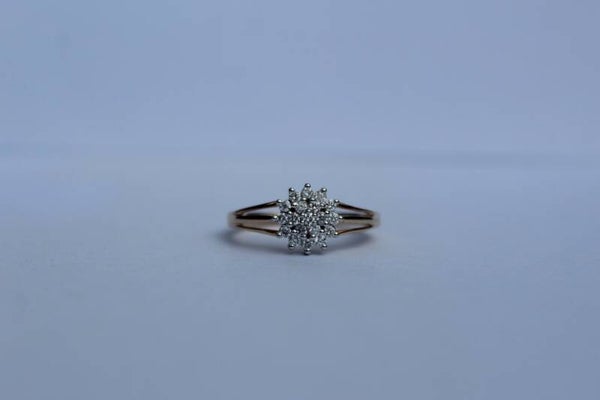 Jolie - Diamond cluster ring
