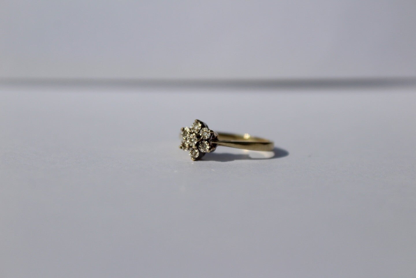 Daisy - Diamond cluster ring