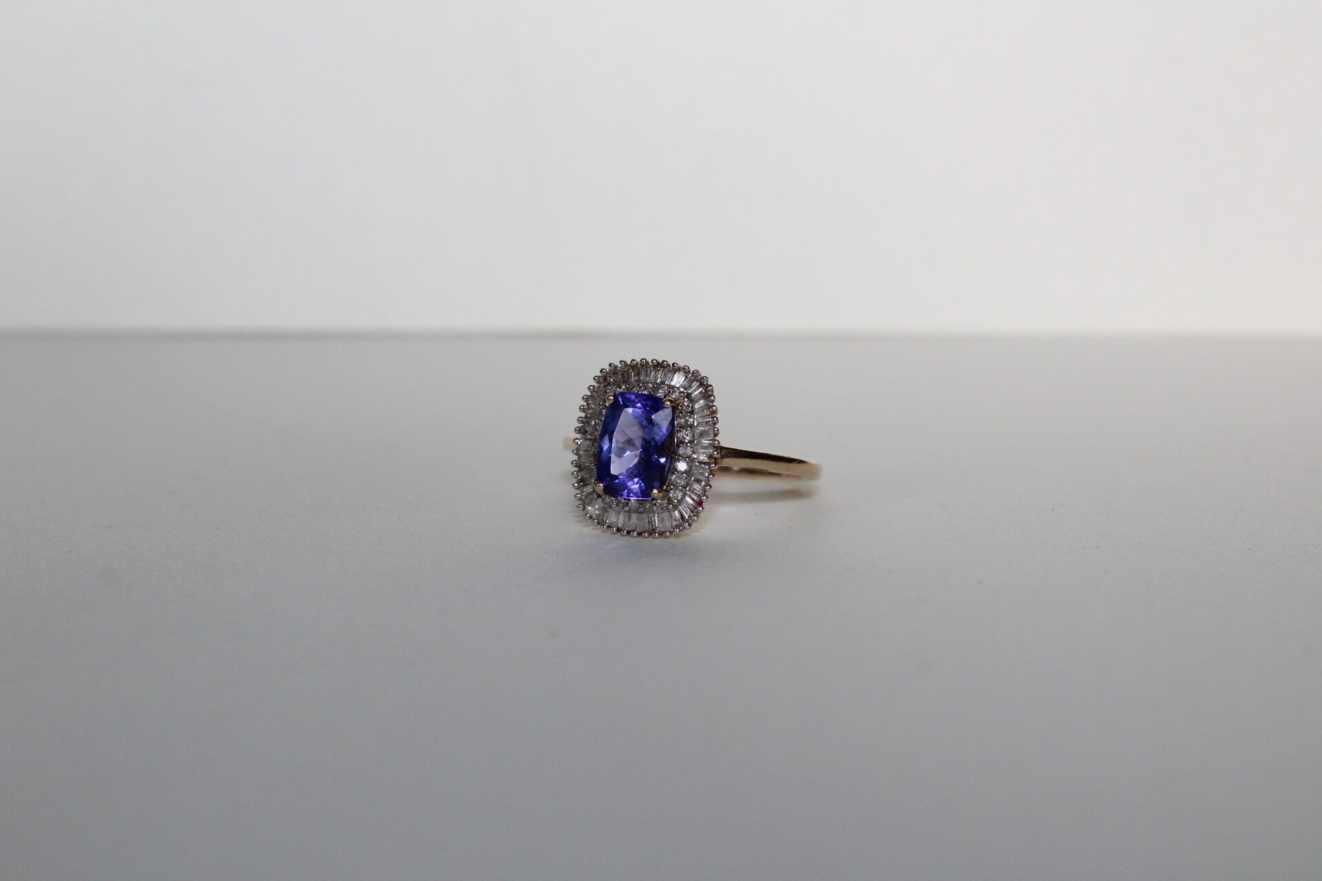 Bliss - Tanzanite & baguette cut diamonds