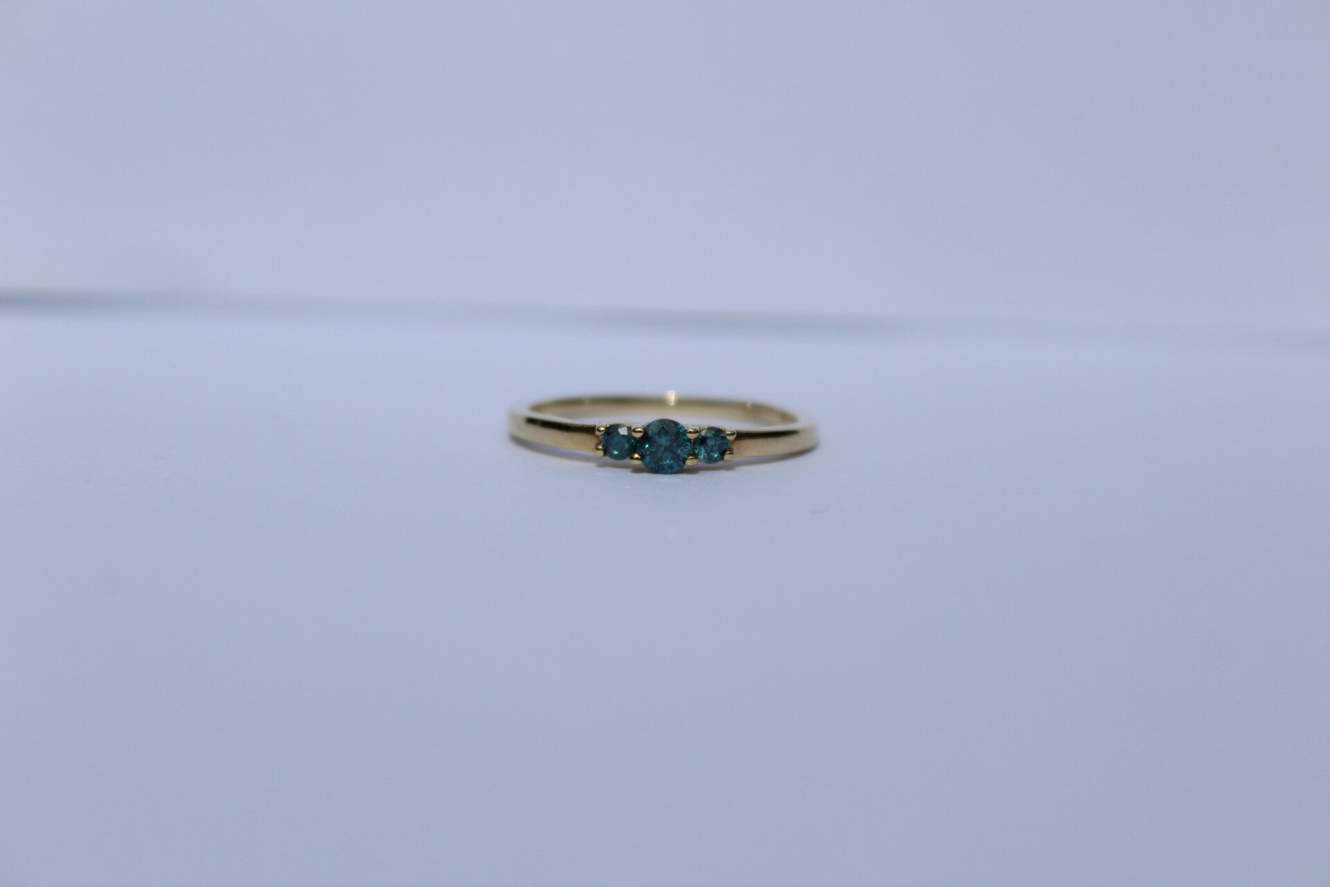 River - Blue Diamond ring