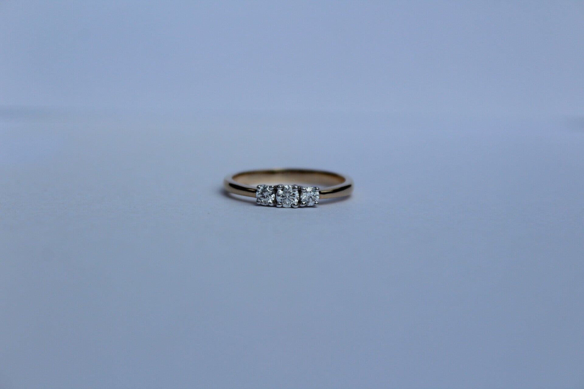 Suzie - Diamond trilogy ring