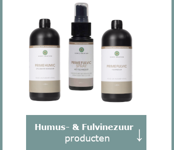 Humus en fulvinezuur voor moestuin, huidverzorging en darmgezondheid