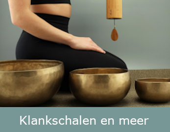 Klankschaal, happy drum, tingsha en windgong het originele kado voor spirituele ontwikkeling bij Botanisch in Balans