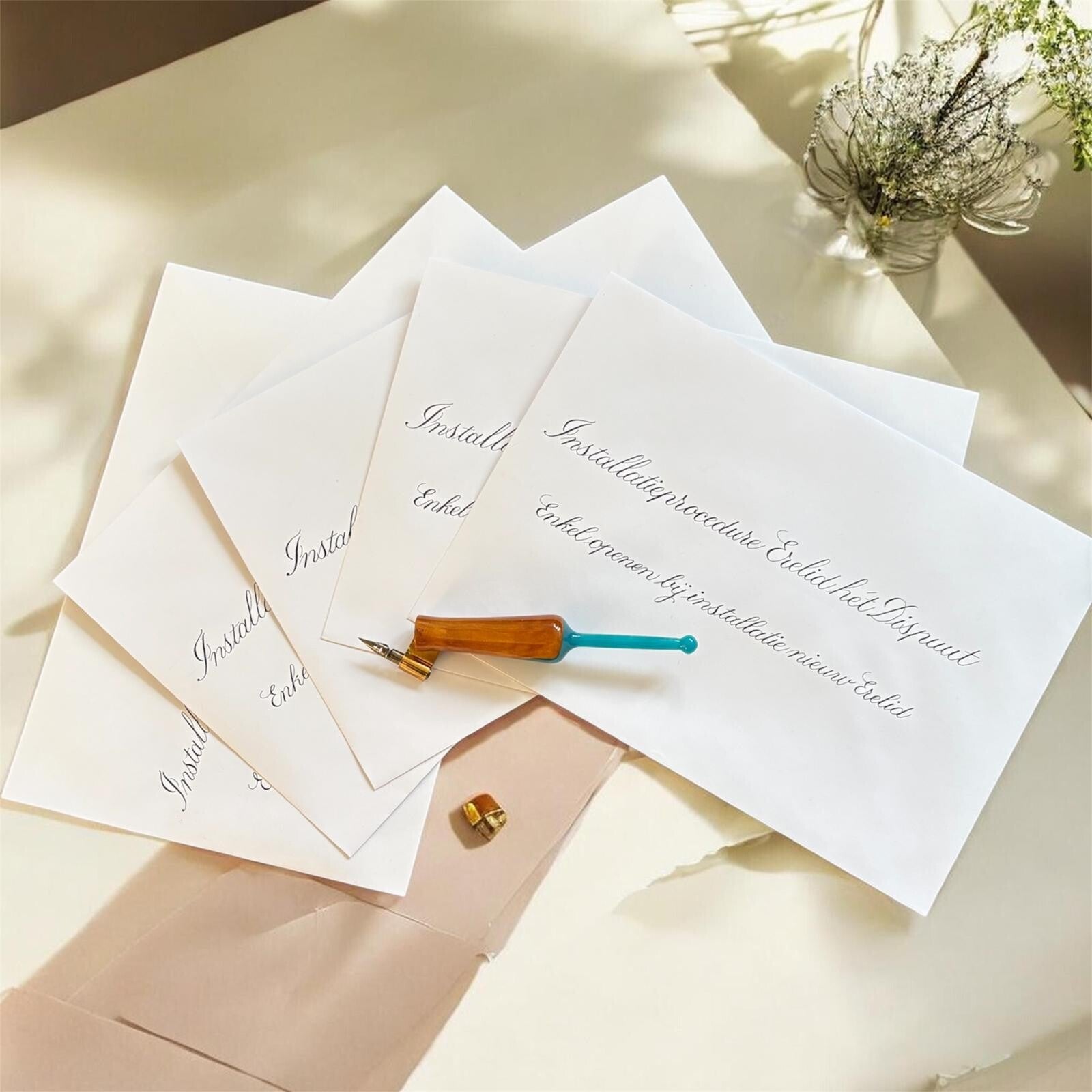 handgeschreven enveloppen