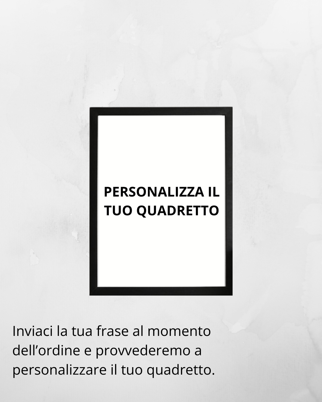 Quadretto Personalizzato
