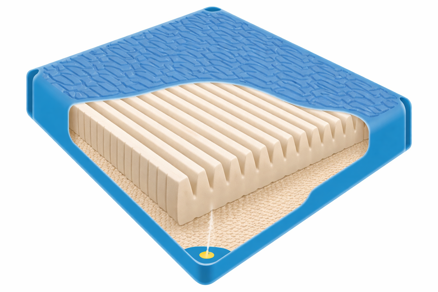 Watermatras Poseidon P 2000 - Lamel Duo