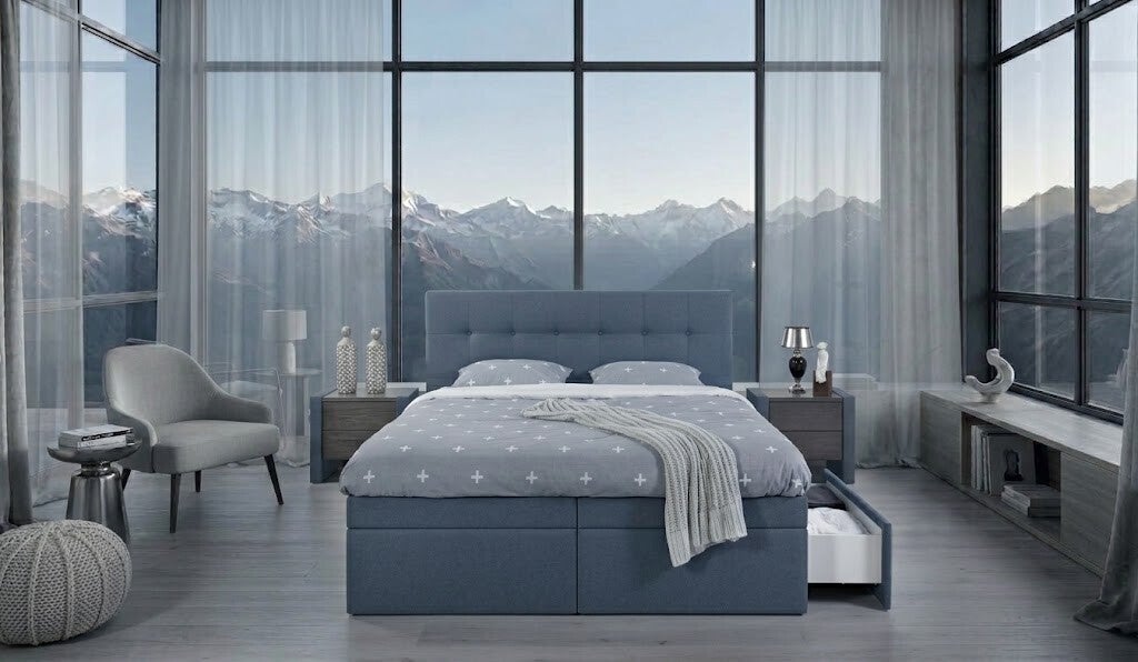 LunaFlex + Kwattro Box + hoofdbord Roma of Trentino