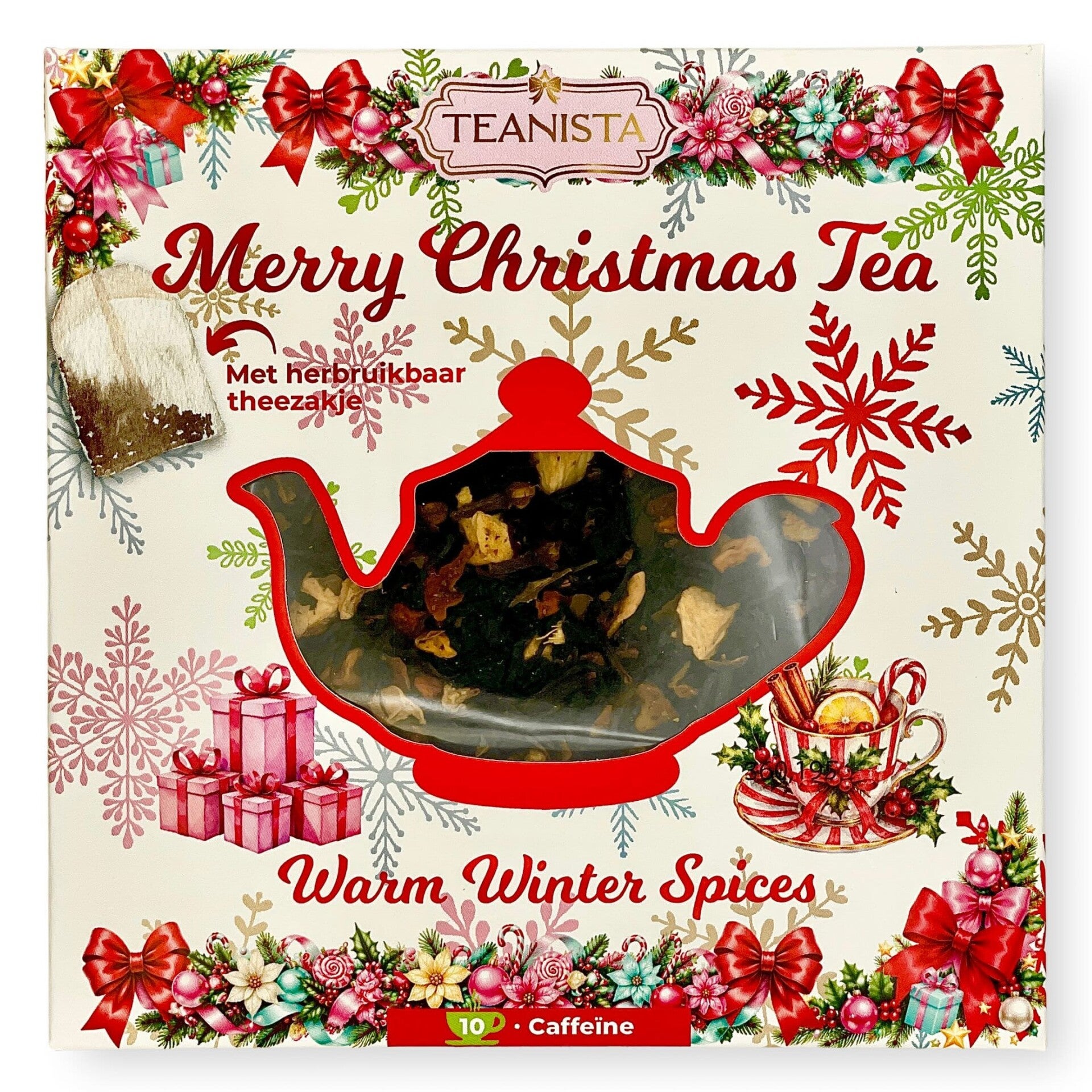 Thee Kaart Merry Christmas Tea