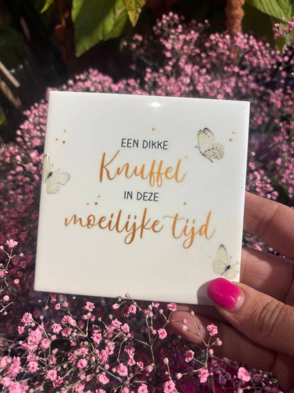 Tegeltje 3# - Moeilijke tijd
