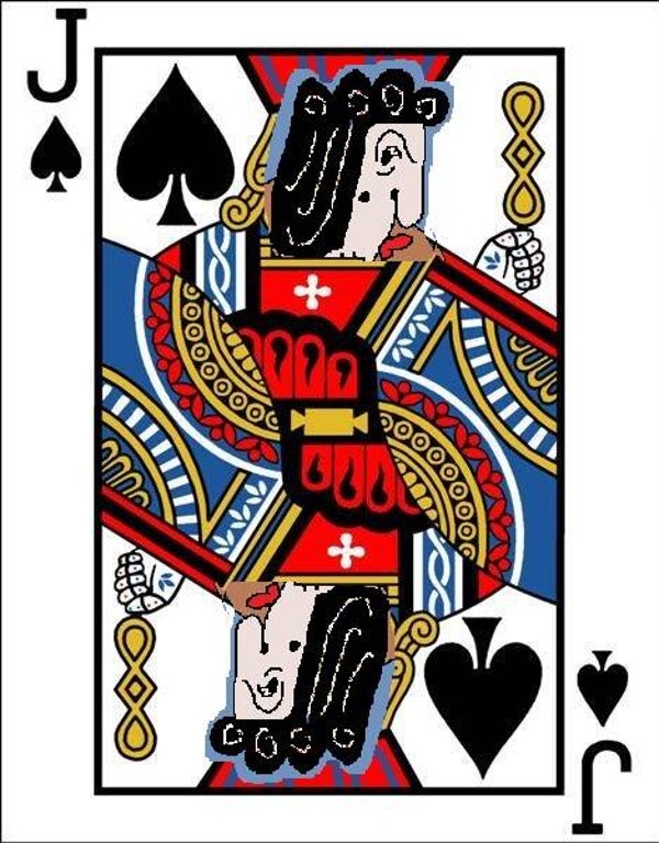 HILARIOUS PIXEL FACES ON CARD DECK