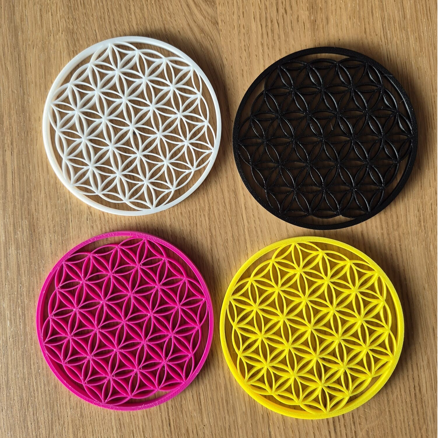 Blume des Lebens Untersetzer