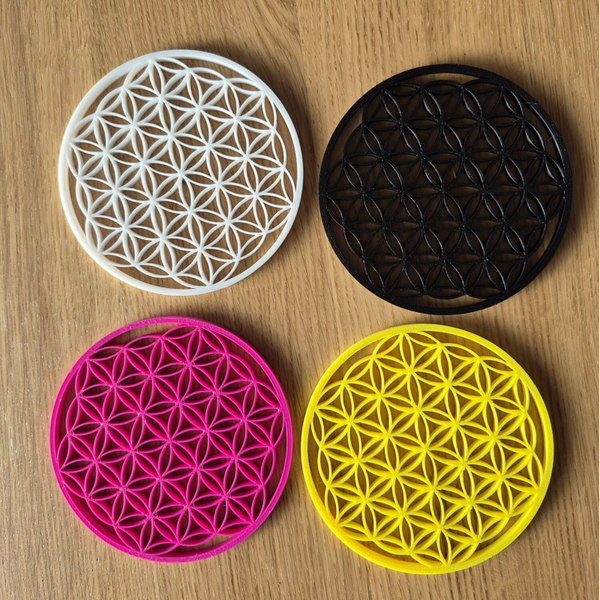 Blume des Lebens Untersetzer