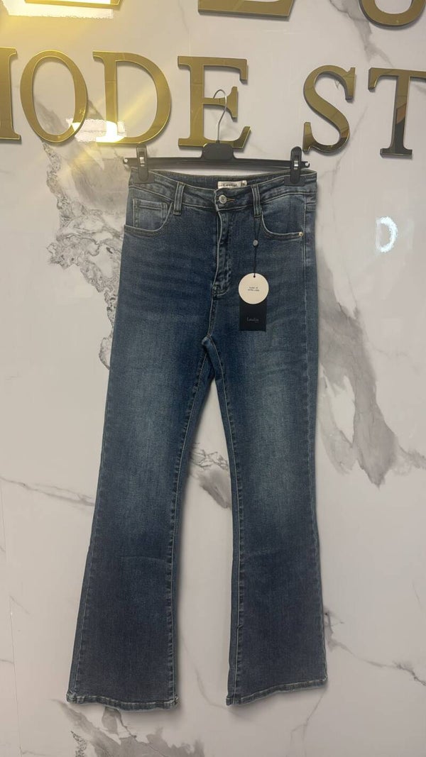 Laulia extra long flate fit jeans