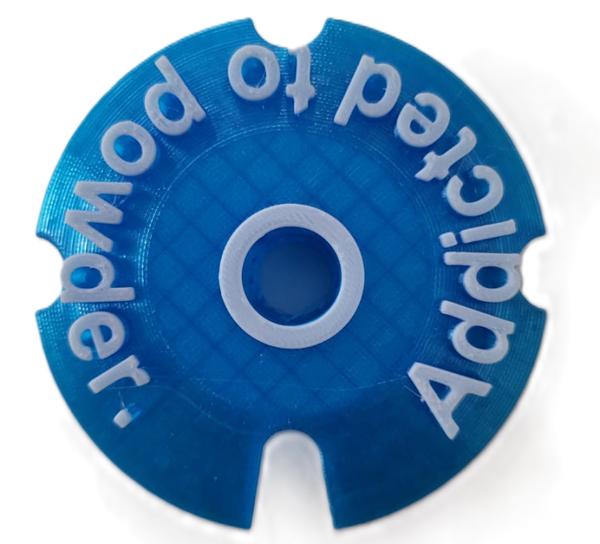 Skiteller mit deinem Namen oder Text