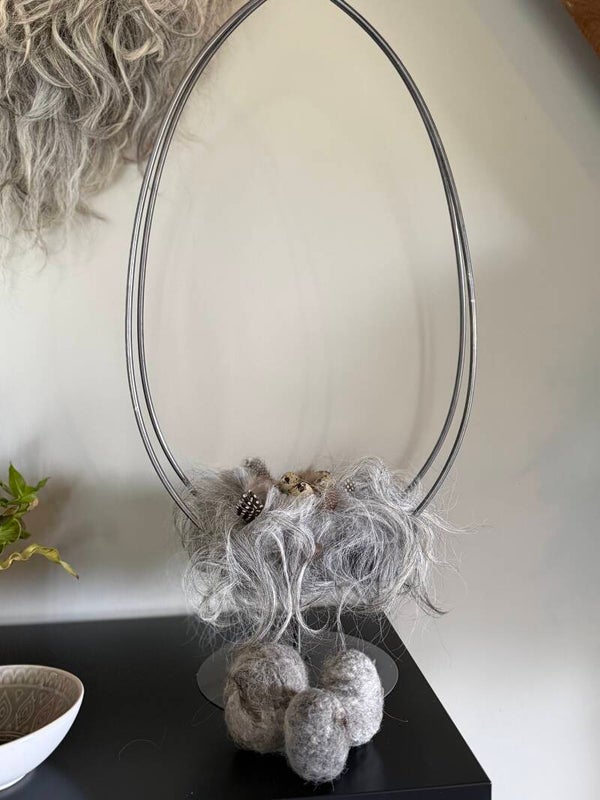 Paasdecoratie Wol