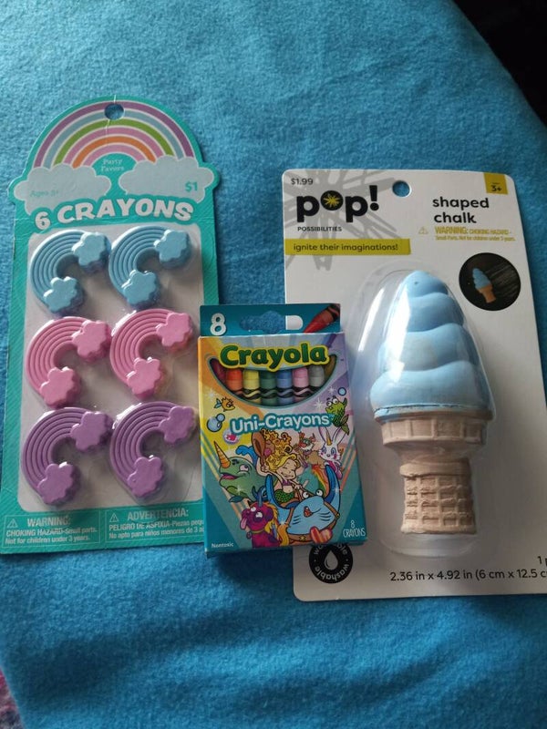 Crayon and Chalk set