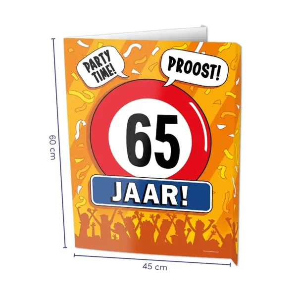 Raambord XL "65 jaar"