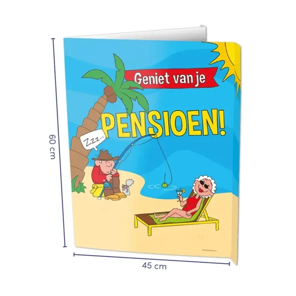 Raambord XL "pensioen"