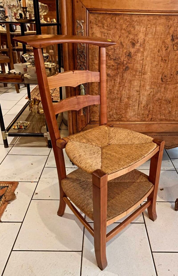 Ancien Prie-Dieu Paillé