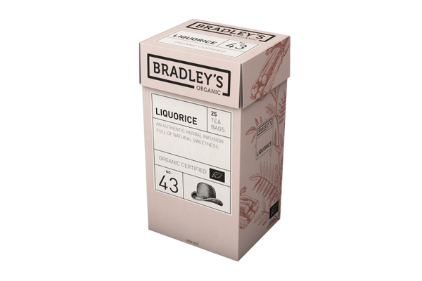 Bradley's Organic Liquorice 4x25st.