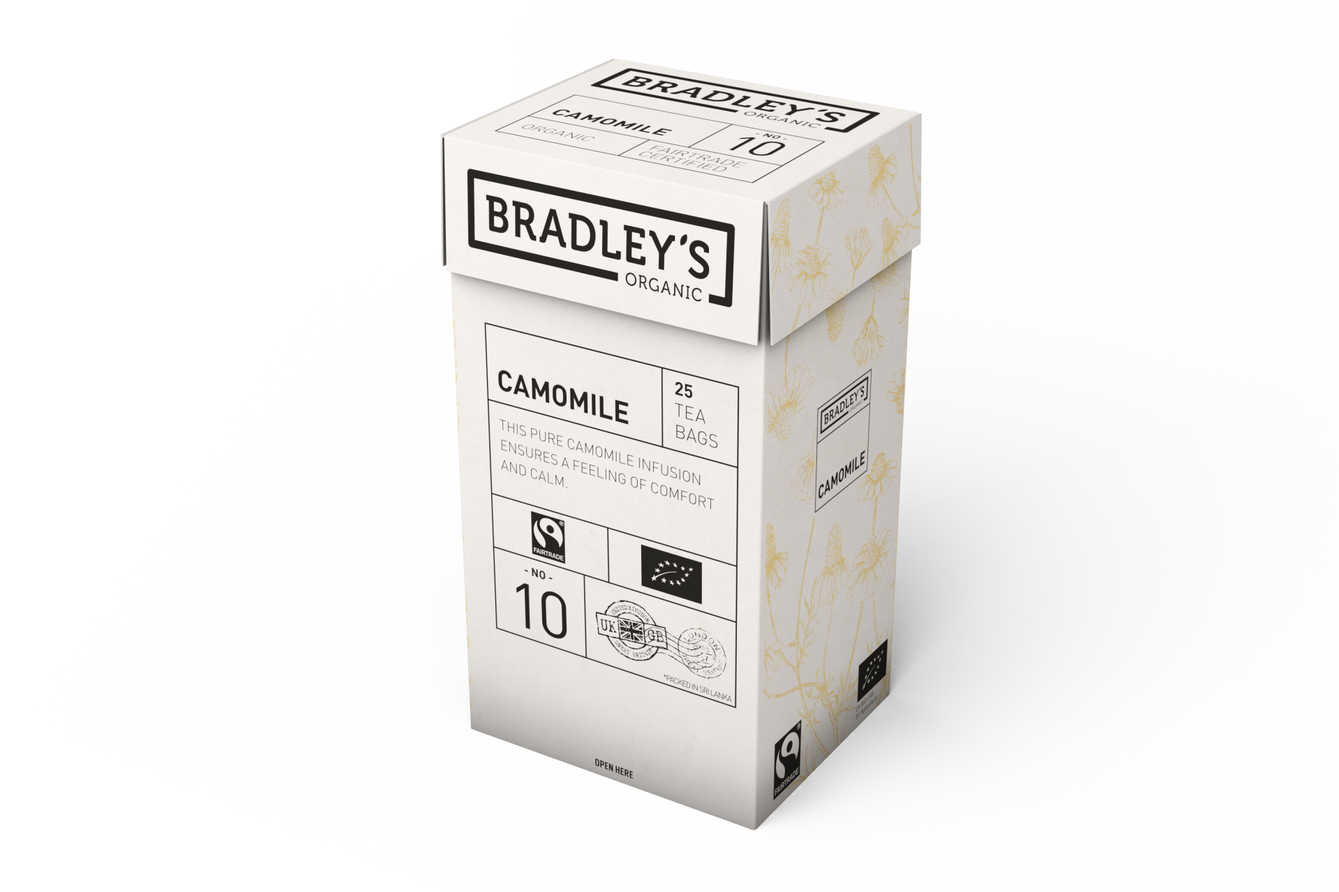 Bradley's Organic Camomile 4x25st.