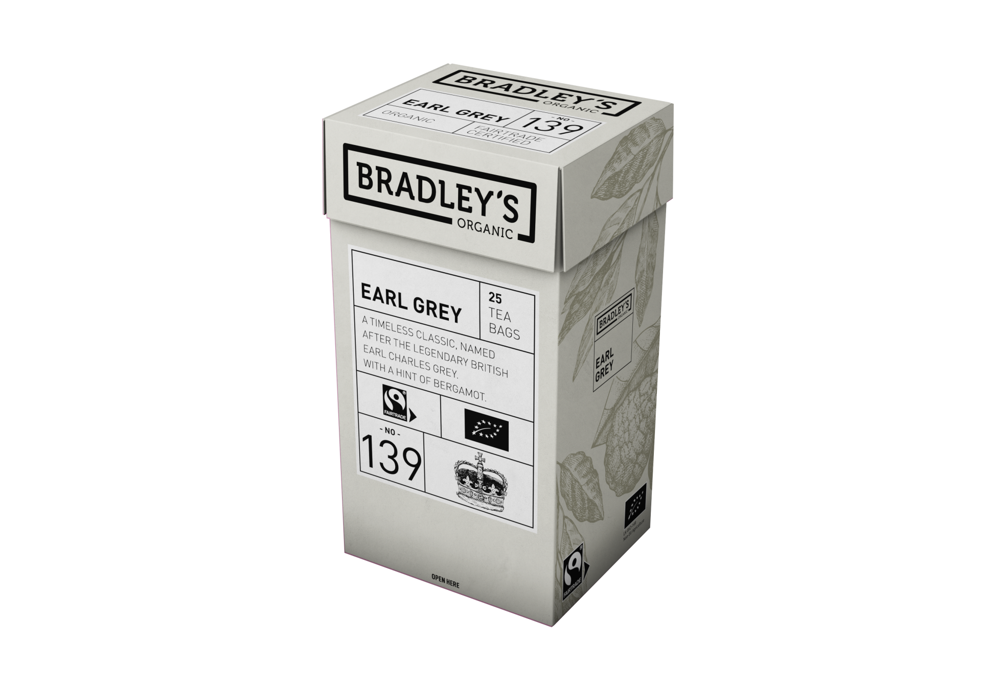 Bradley's Organic Earl Grey 4x25st.