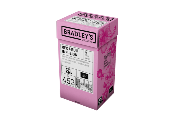 Bradley's Organic Red Fruit Infusion 4x25st.