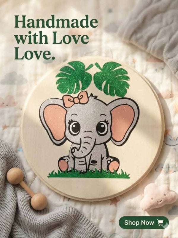 Elephant wall decor