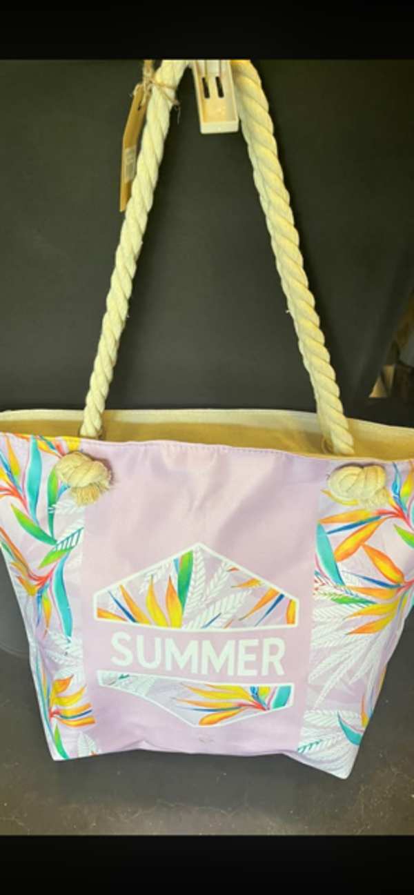 strandtas summer roze