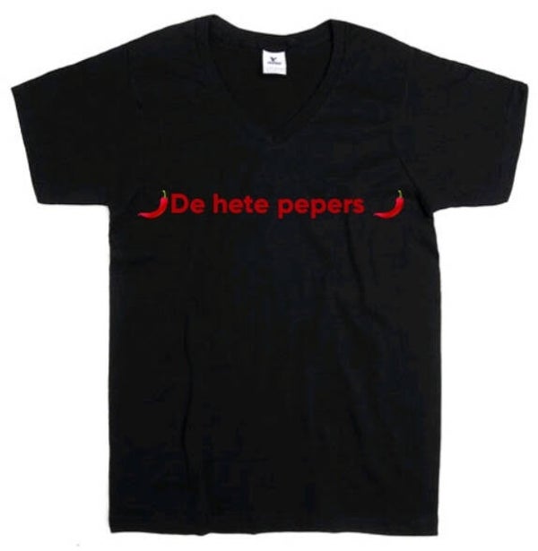T- shirts de hete pepers
