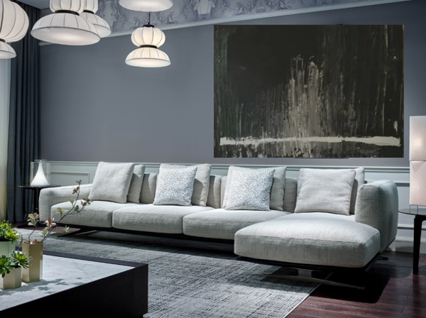 Think out of the box II, 1 x 1,5 m, Acryl auf Leinwand, 2021