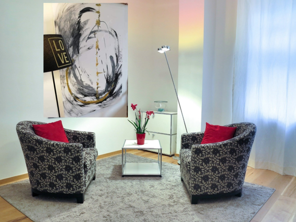 Gold-Schmelzofen,  1 x 1,5m, Acryl auf Leinwand, 2021