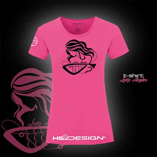 Hotspot Design T-shirt Lady Angler