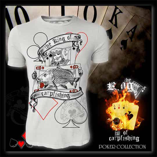 Hotspot Design T-shirt The King of Carpfishing