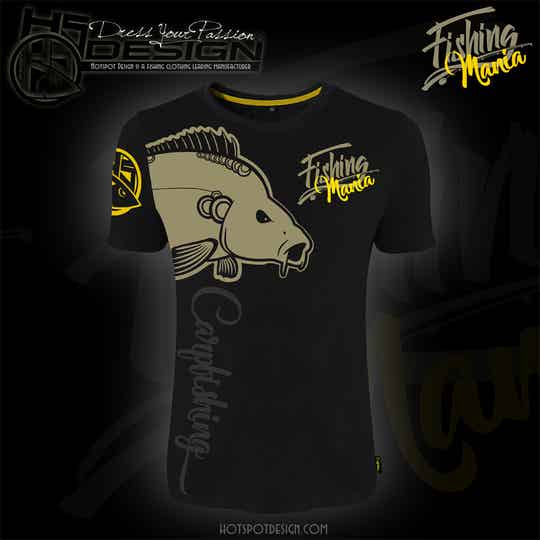 T-shirt Fishing Mania Carpfishing