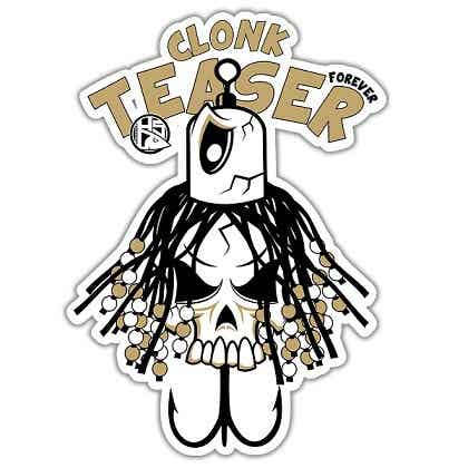Stickers Clonk Teaser 10 x 15 cm