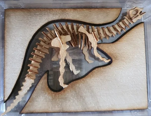 Houten dinosaurus