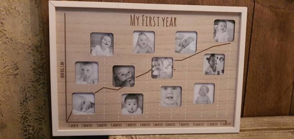 Fotolijst mijn eerste baby jaar