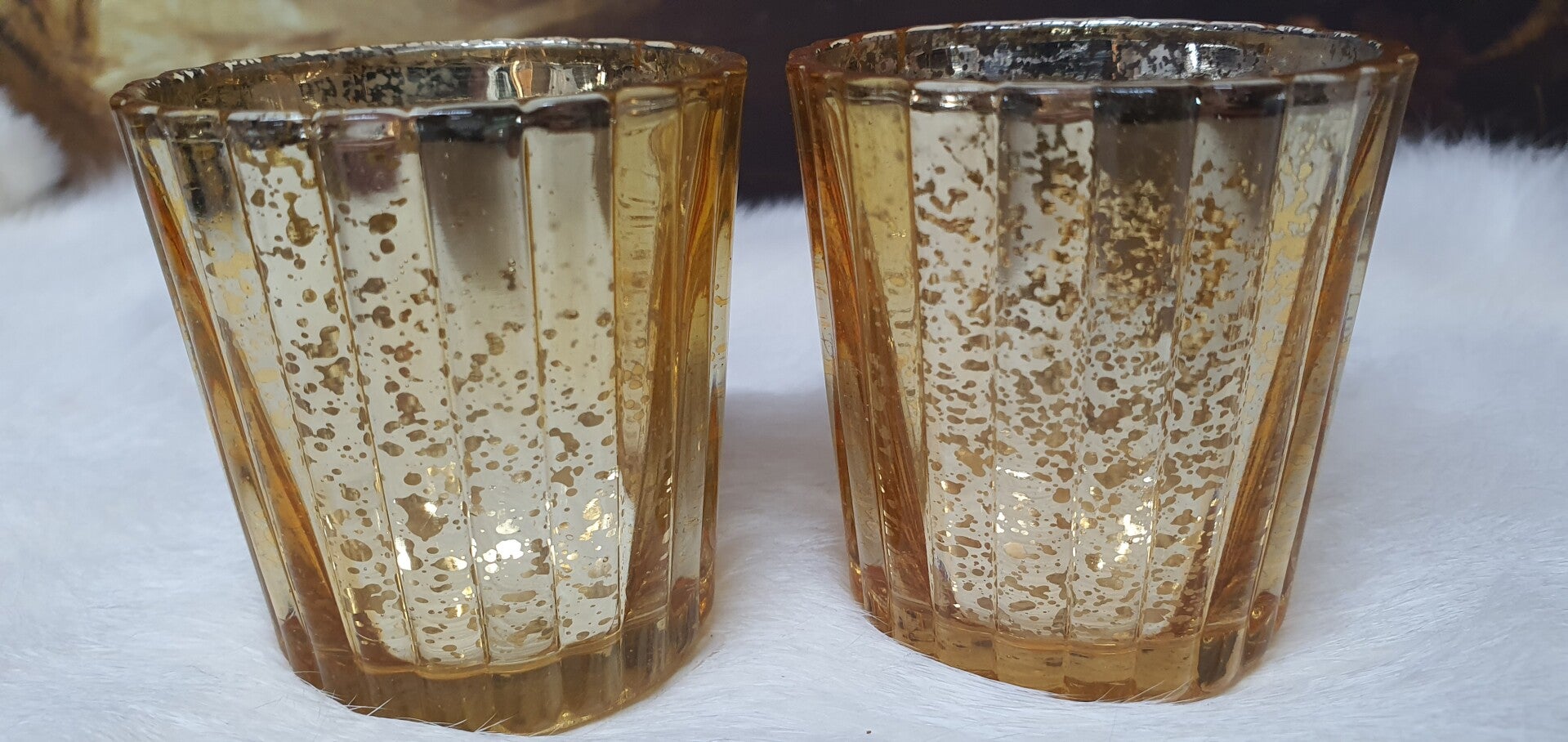 Set Theelichtjes Goudkleurig